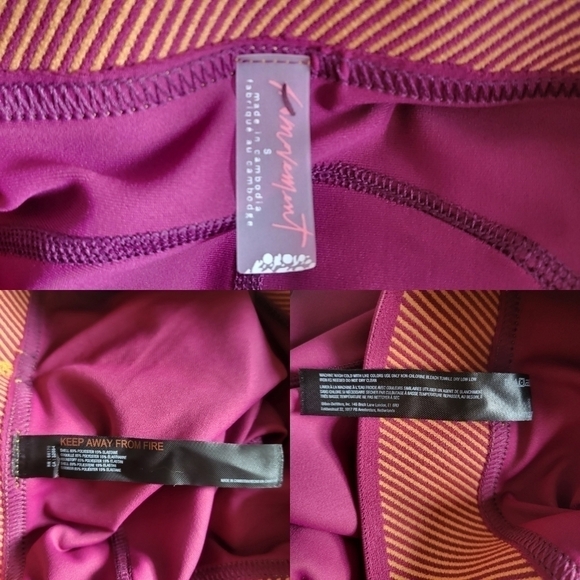 New FP Movement Endurance Mid-Rise Aubergine Run Tight Leggings NWT Small - Picture 16 of 16